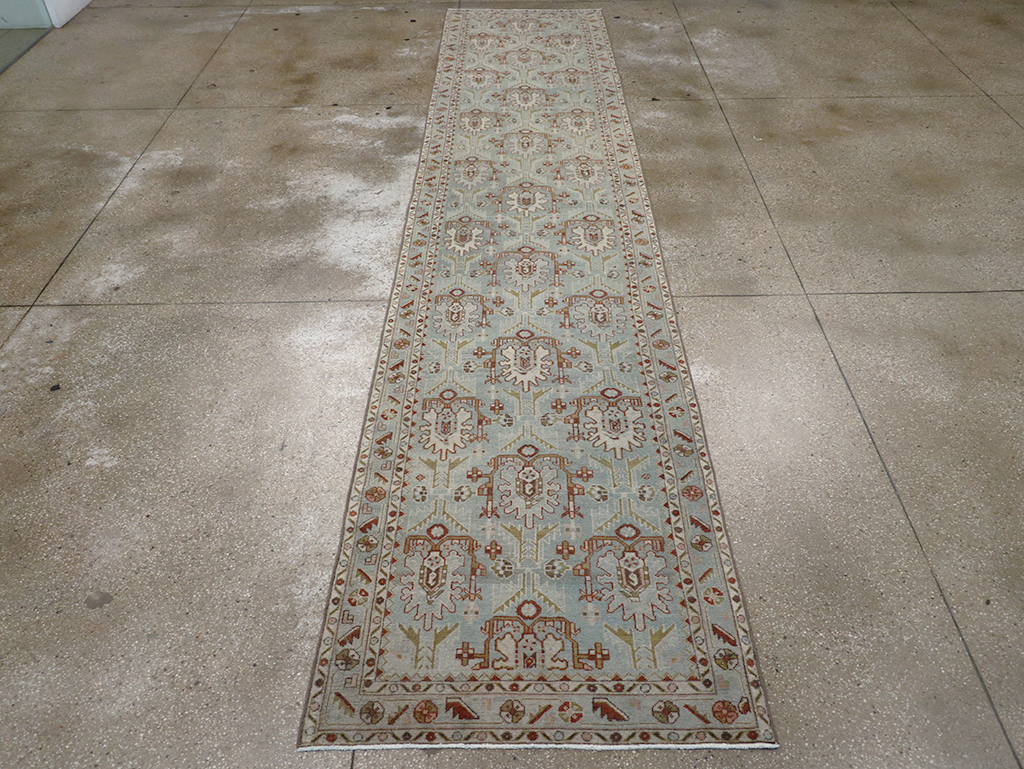 Vintage Persian Malayer Runner, No.32878 - Staging