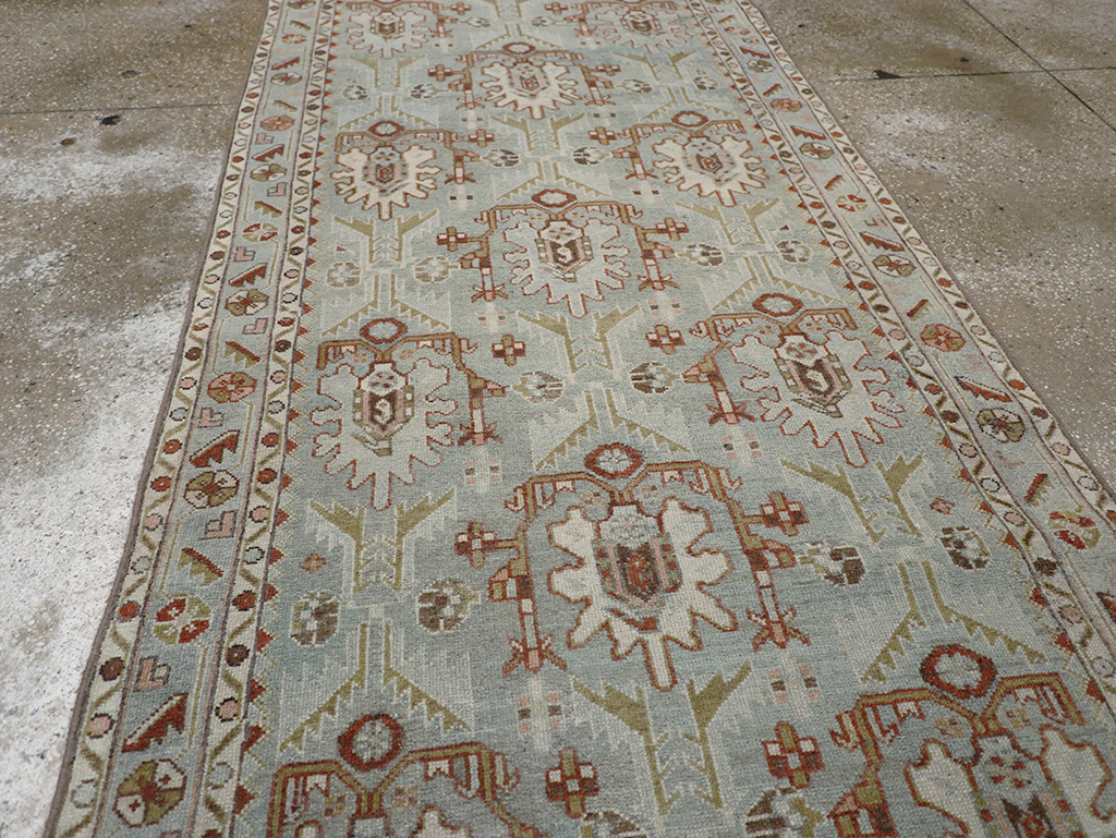 Vintage Persian Malayer Runner, No.32878 - Staging