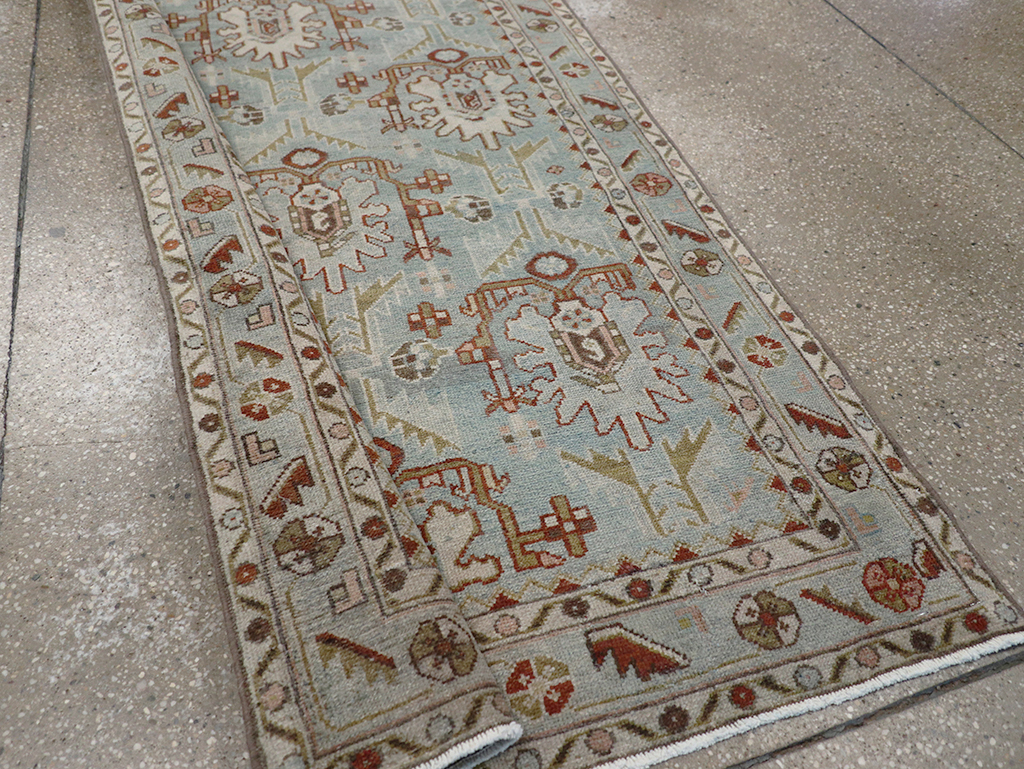 Vintage Persian Malayer Runner, No.32878 - Staging