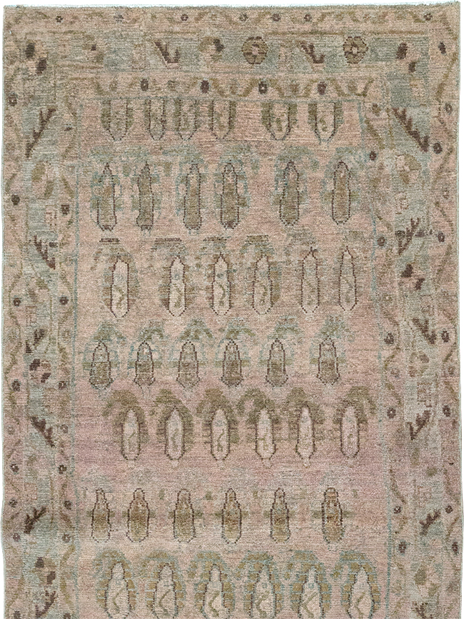 Vintage Persian Malayer Long Runner, No.32879 - Staging