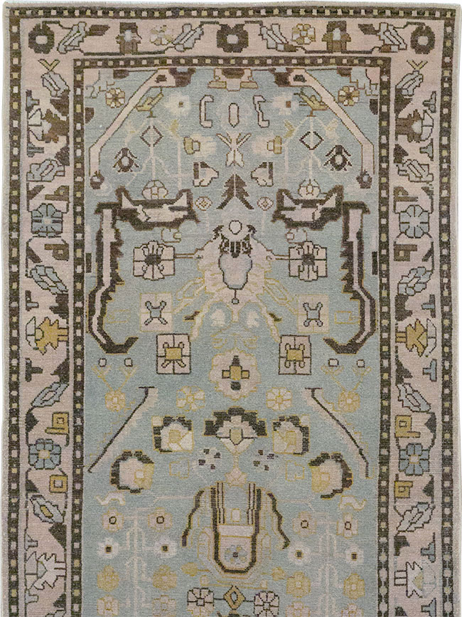 Vintage Persian Malayer Long Runner, No.32880 - Staging