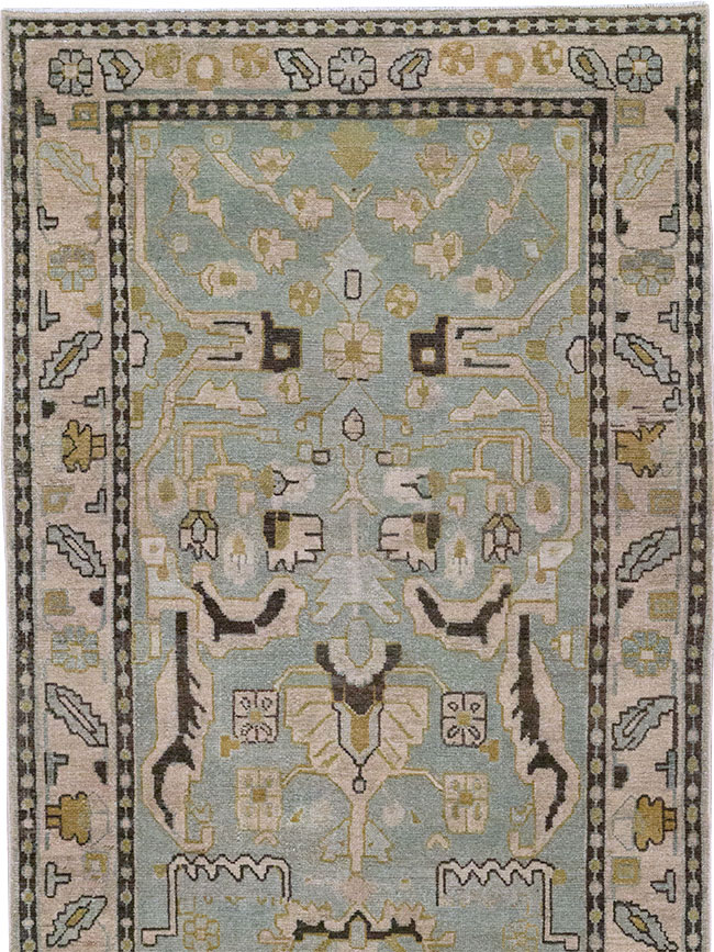 Vintage Persian Malayer Long Runner, No.32880 - Staging