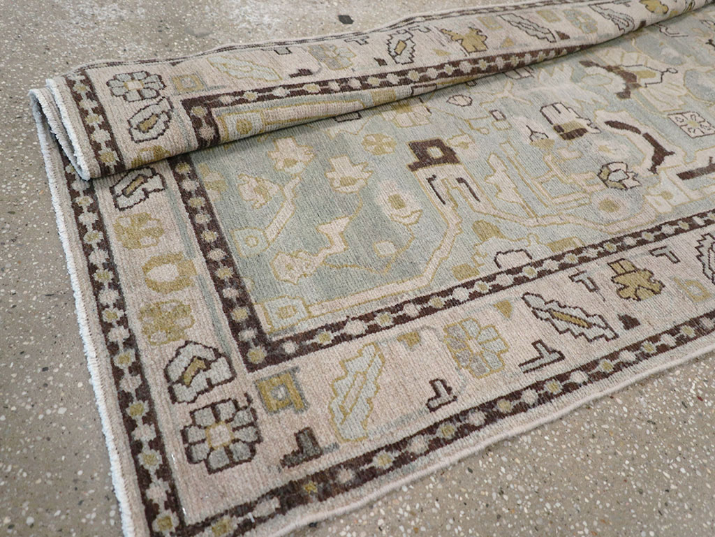 Vintage Persian Malayer Long Runner, No.32880 - Staging