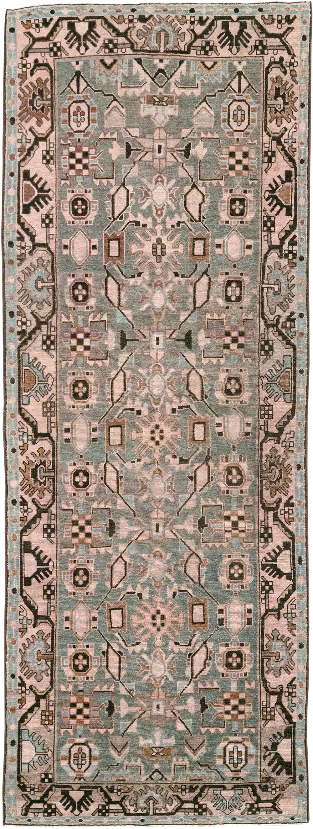Vintage Persian Malayer Runner, No.32882 - Staging