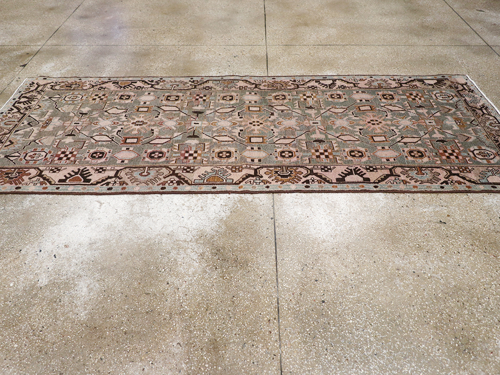 Vintage Persian Malayer Runner, No.32882 - Staging