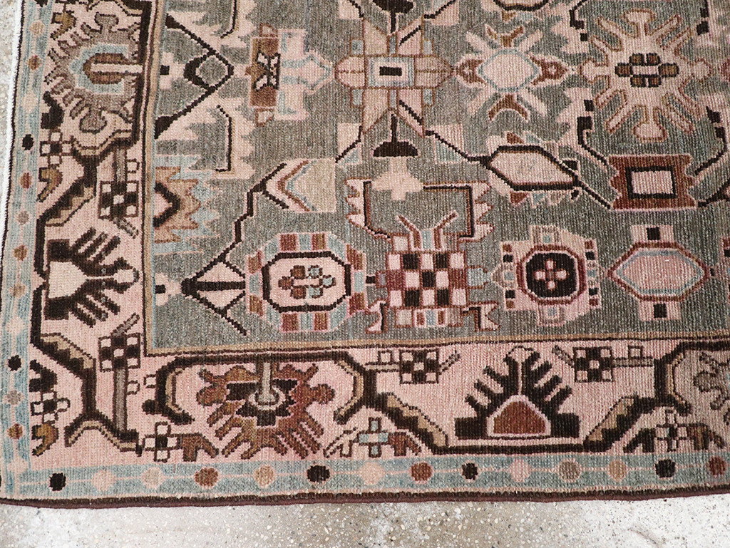 Vintage Persian Malayer Runner, No.32882 - Staging