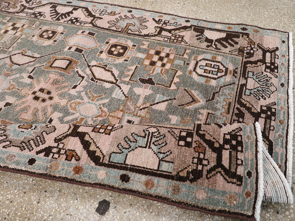 Vintage Persian Malayer Runner, No.32882 - Staging