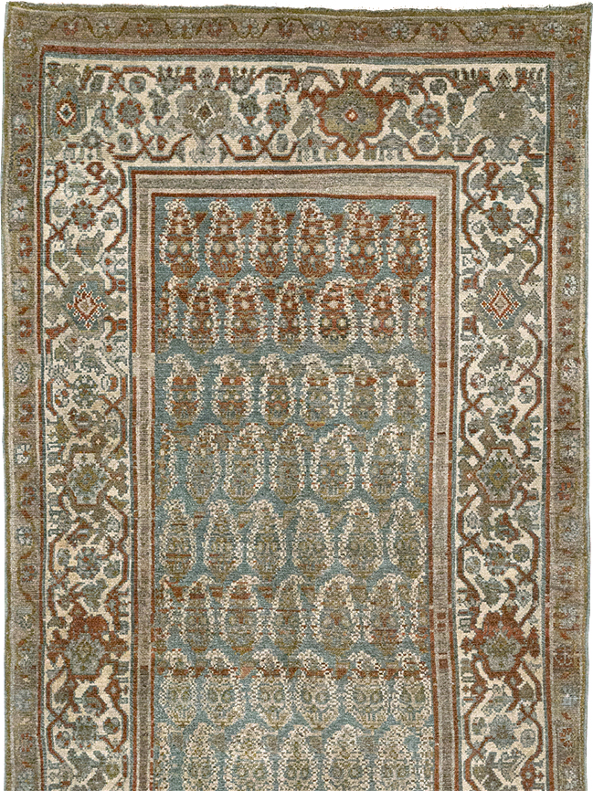 Antique Persian Malayer Runner, No.32884 - Staging