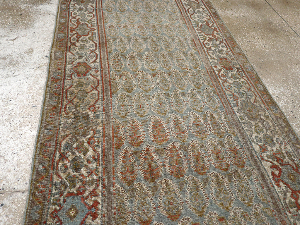 Antique Persian Malayer Runner, No.32884 - Staging