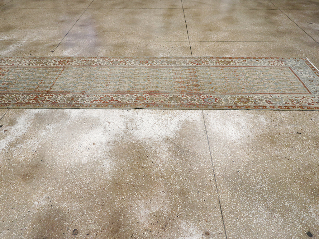 Antique Persian Malayer Runner, No.32884 - Staging