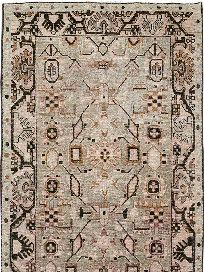 Vintage Persian Malayer Runner, No.32885 - Staging