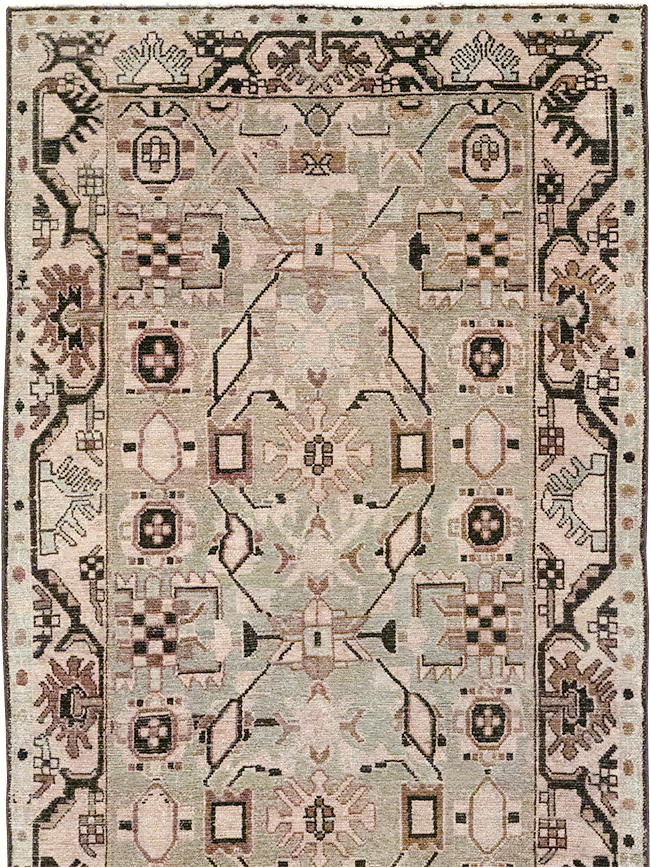 Vintage Persian Malayer Runner, No.32885 - Staging
