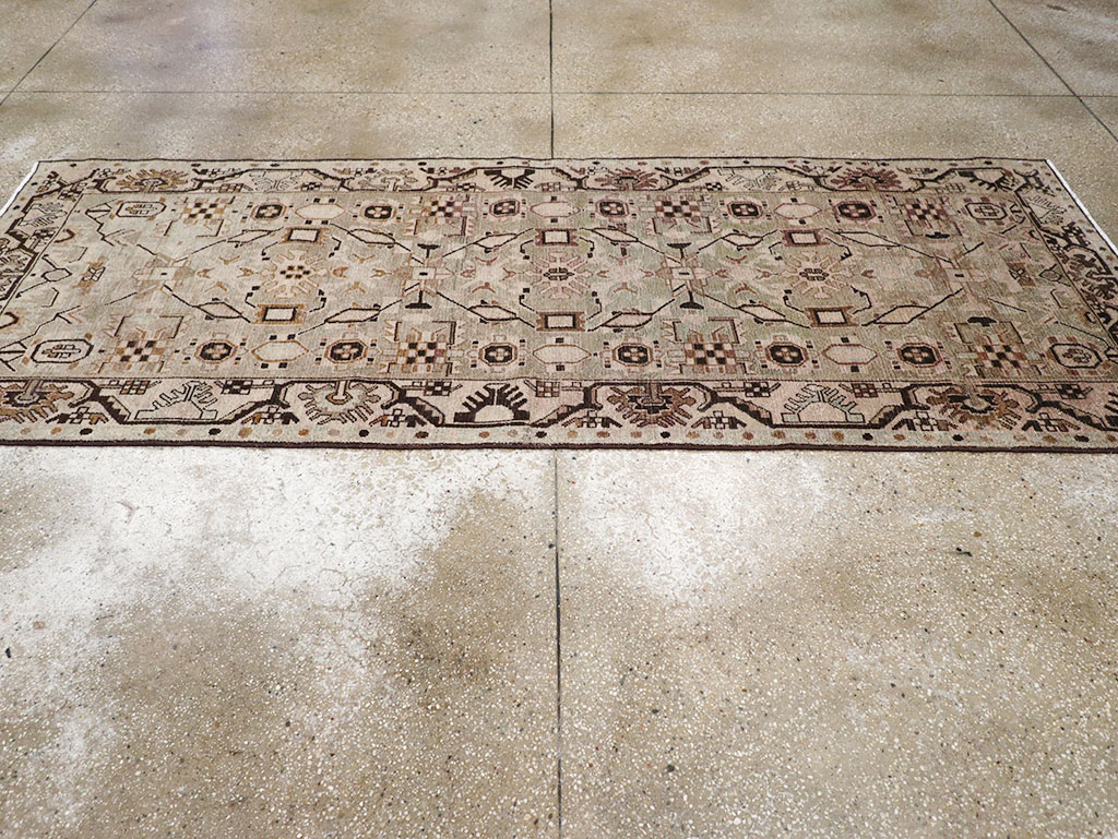 Vintage Persian Malayer Runner, No.32885 - Staging