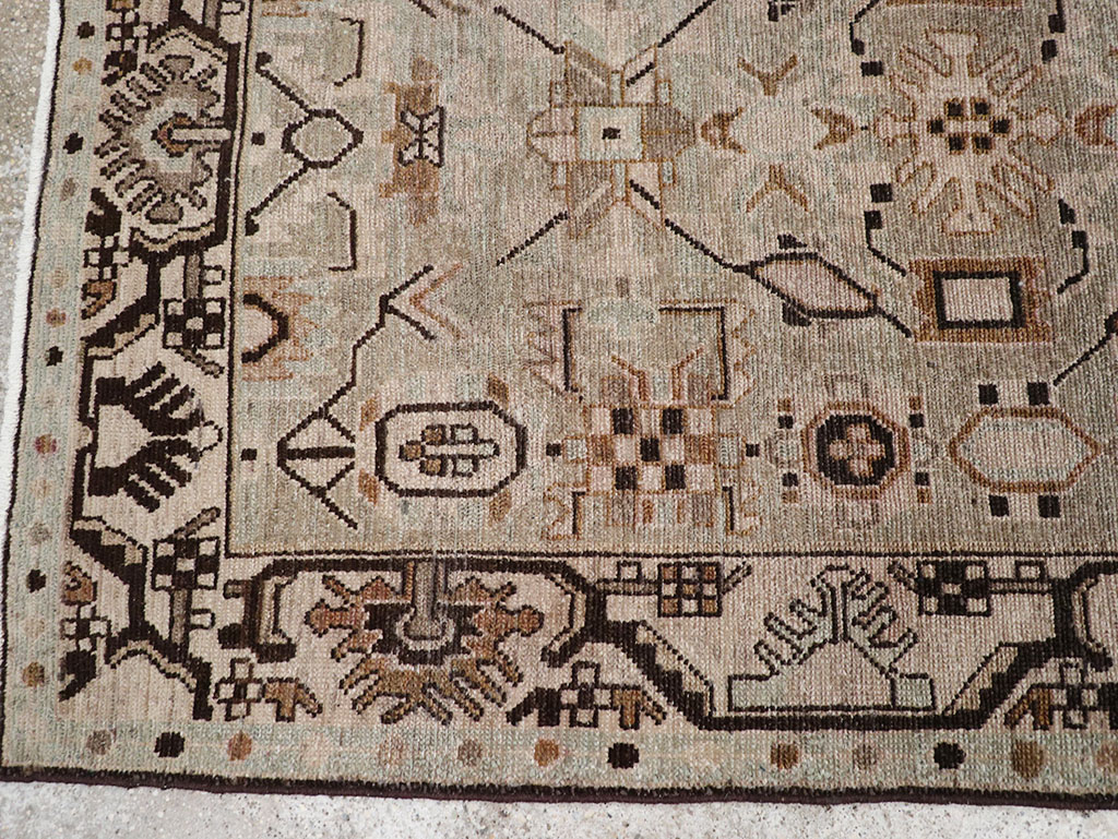 Vintage Persian Malayer Runner, No.32885 - Staging