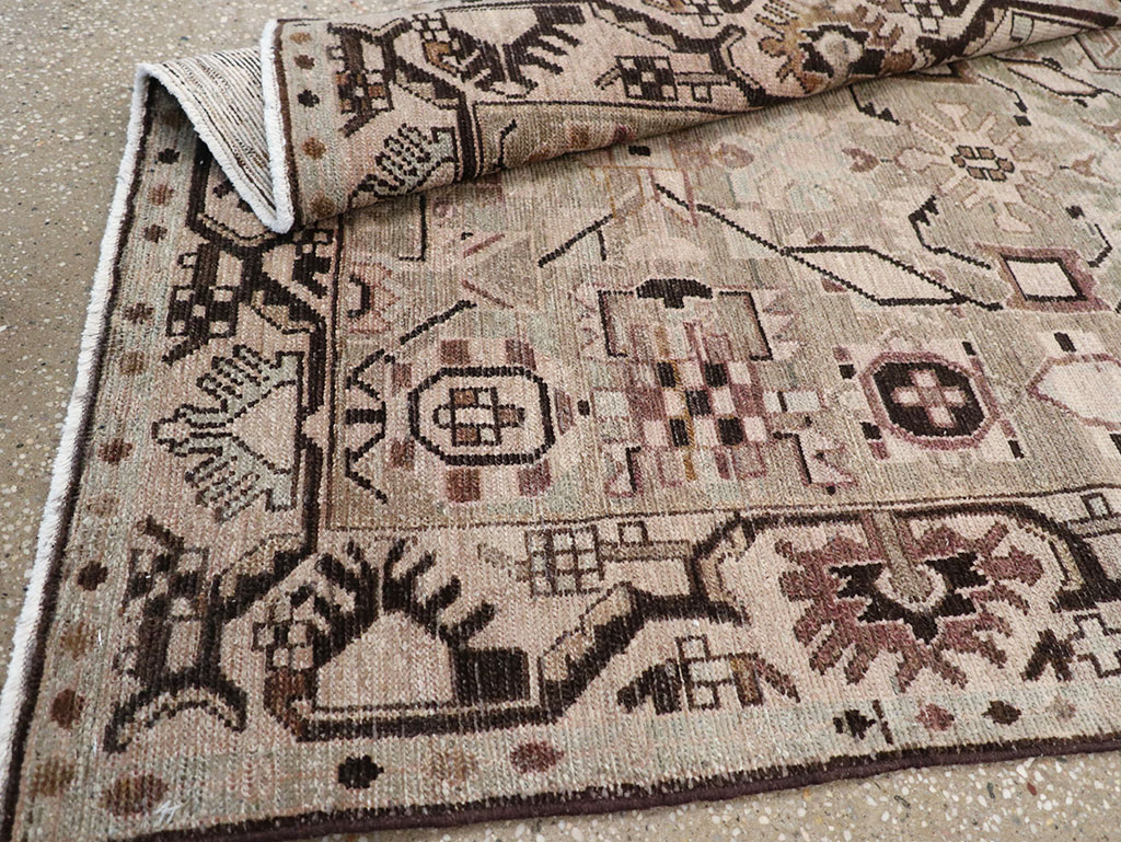 Vintage Persian Malayer Runner, No.32885 - Staging