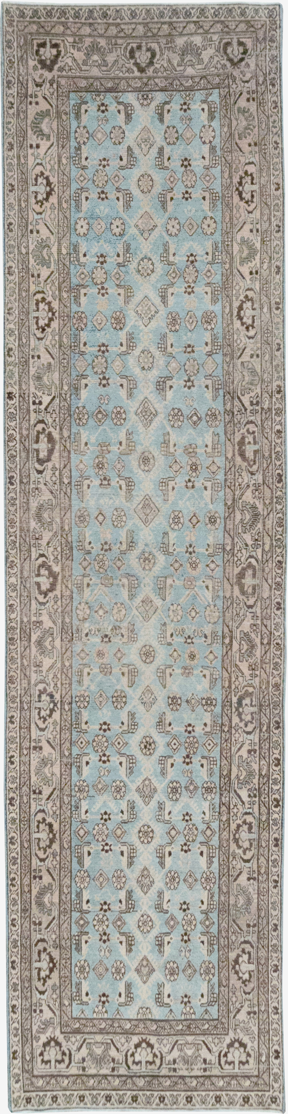 Vintage Persian Malayer Runner, No.32886 - Staging