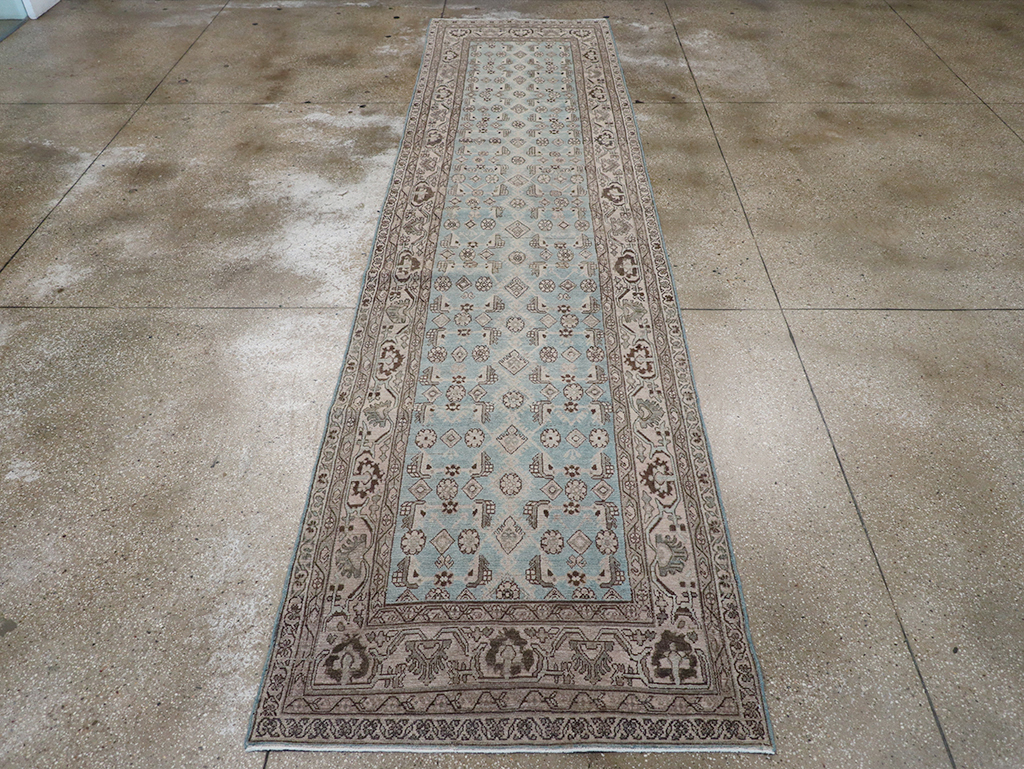 Vintage Persian Malayer Runner, No.32886 - Staging