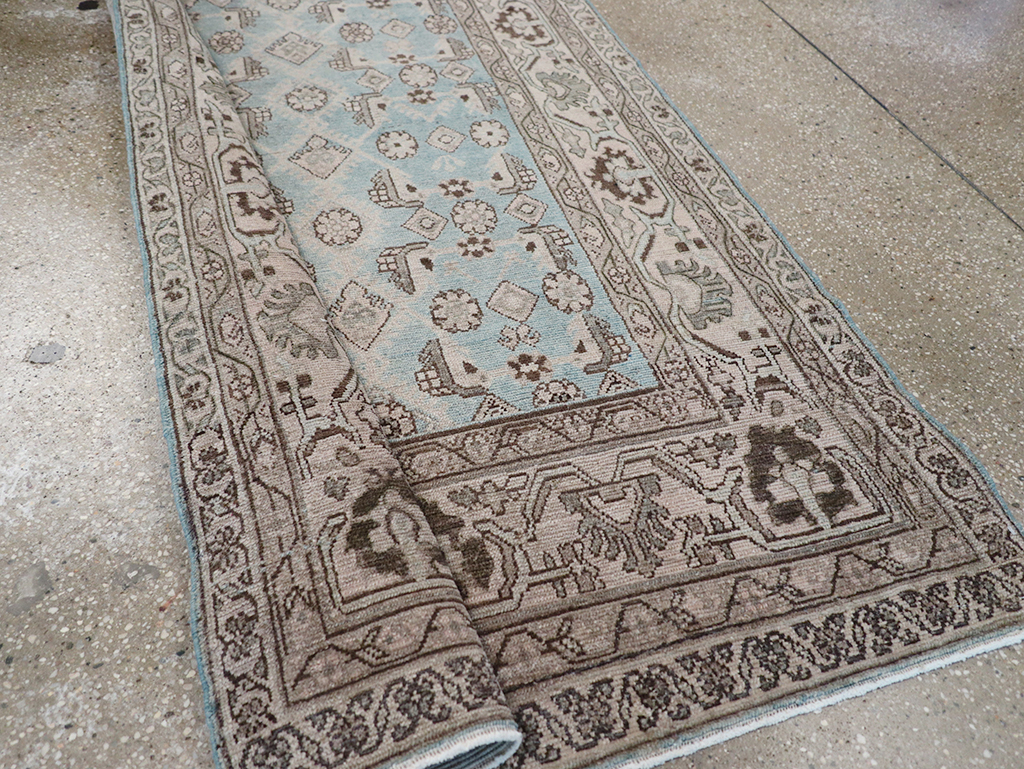 Vintage Persian Malayer Runner, No.32886 - Staging