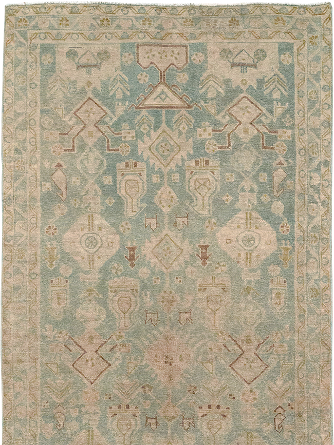 Vintage Persian Malayer Runner, No.32887 - Staging