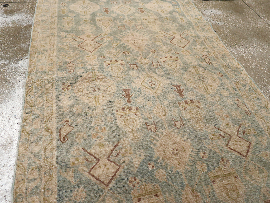 Vintage Persian Malayer Runner, No.32887 - Staging