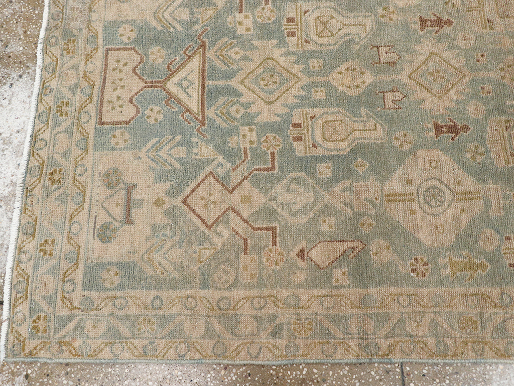 Vintage Persian Malayer Runner, No.32887 - Staging