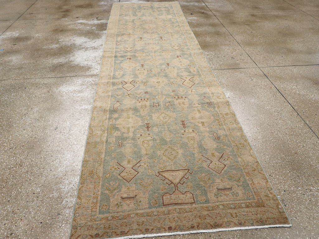 Vintage Persian Malayer Runner, No.32887 - Staging