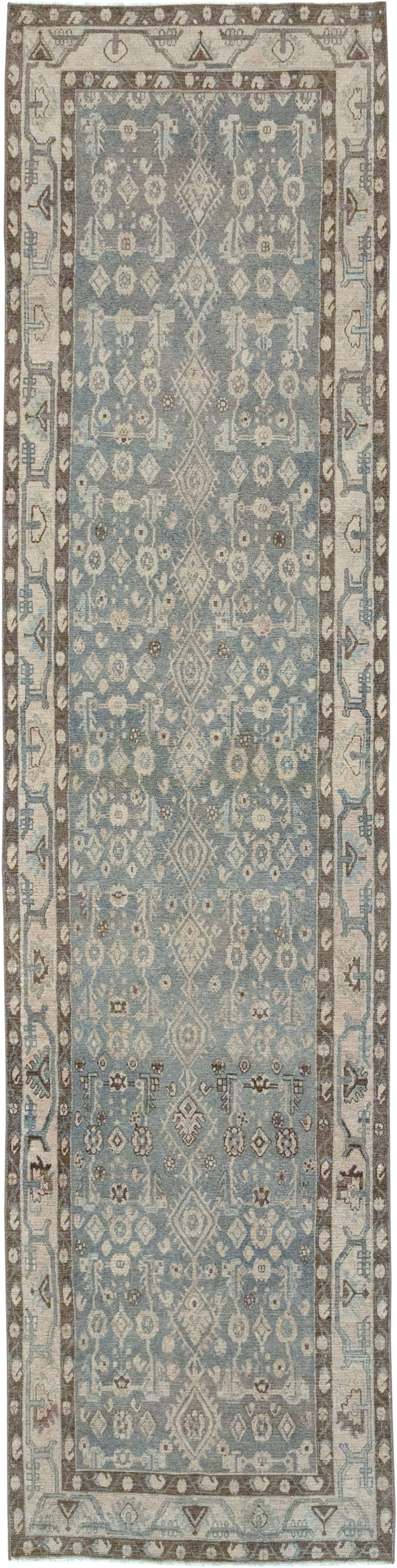 Vintage Persian Malayer Runner, No.32889 - Staging