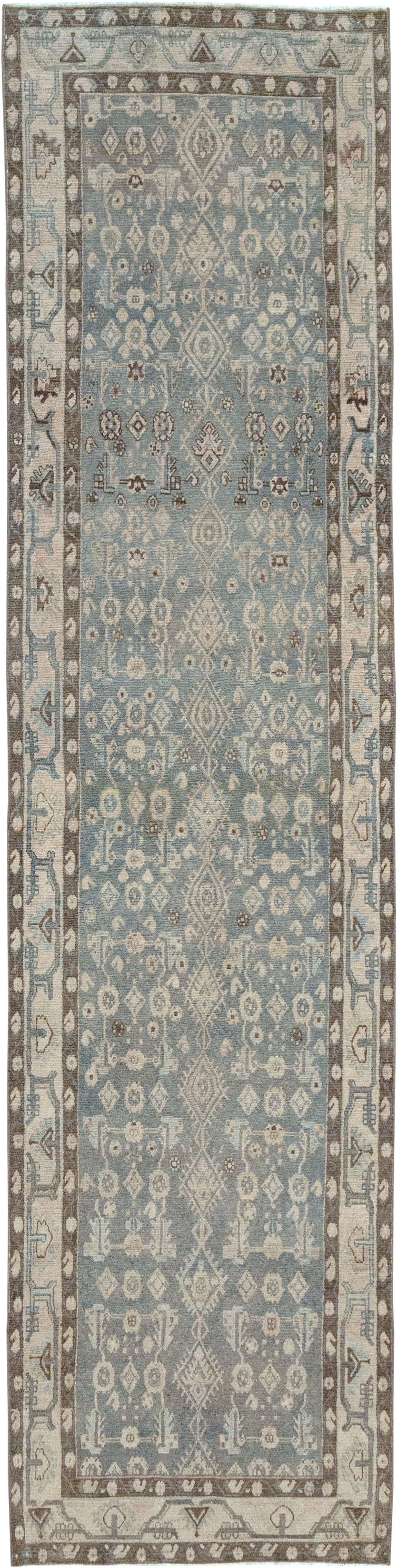 Vintage Persian Malayer Runner, No.32889 - Staging