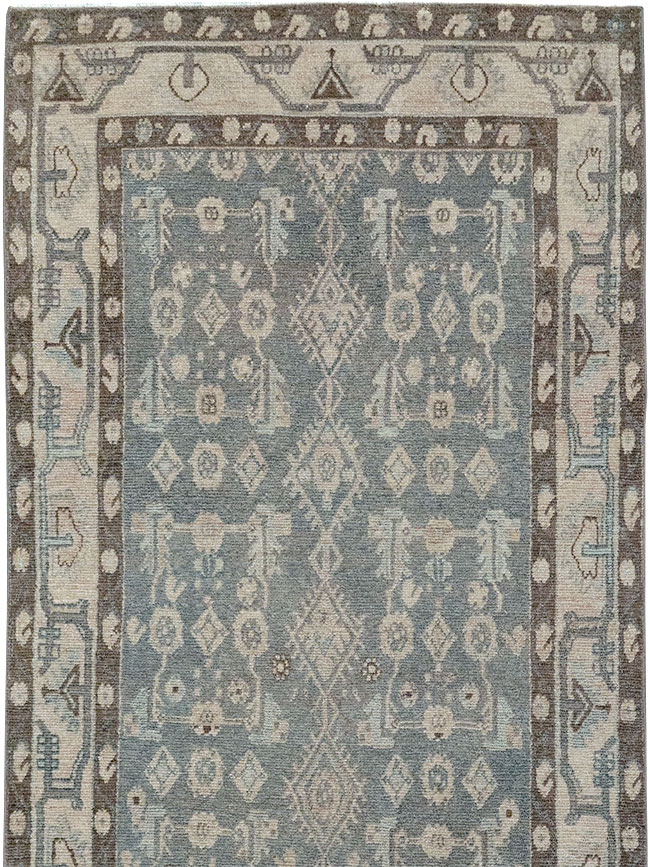 Vintage Persian Malayer Runner, No.32889 - Staging