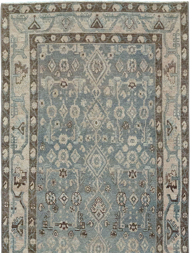 Vintage Persian Malayer Runner, No.32889 - Staging