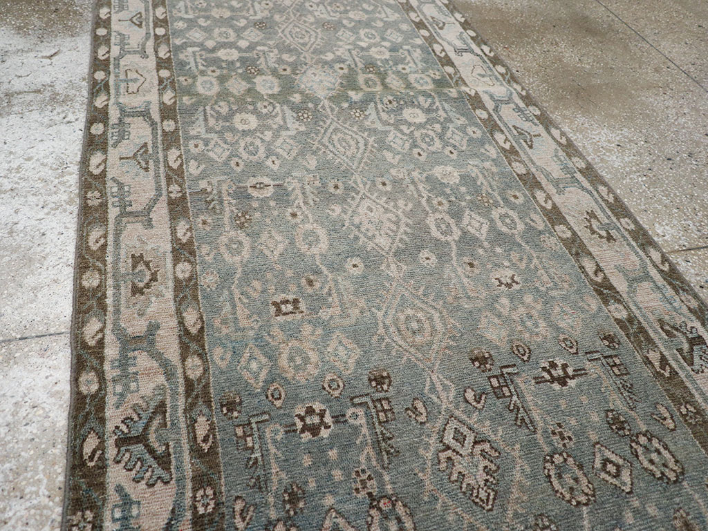 Vintage Persian Malayer Runner, No.32889 - Staging