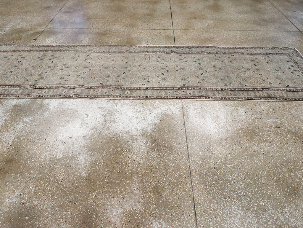 Antique Persian Malayer Runner, No.32908 - Staging