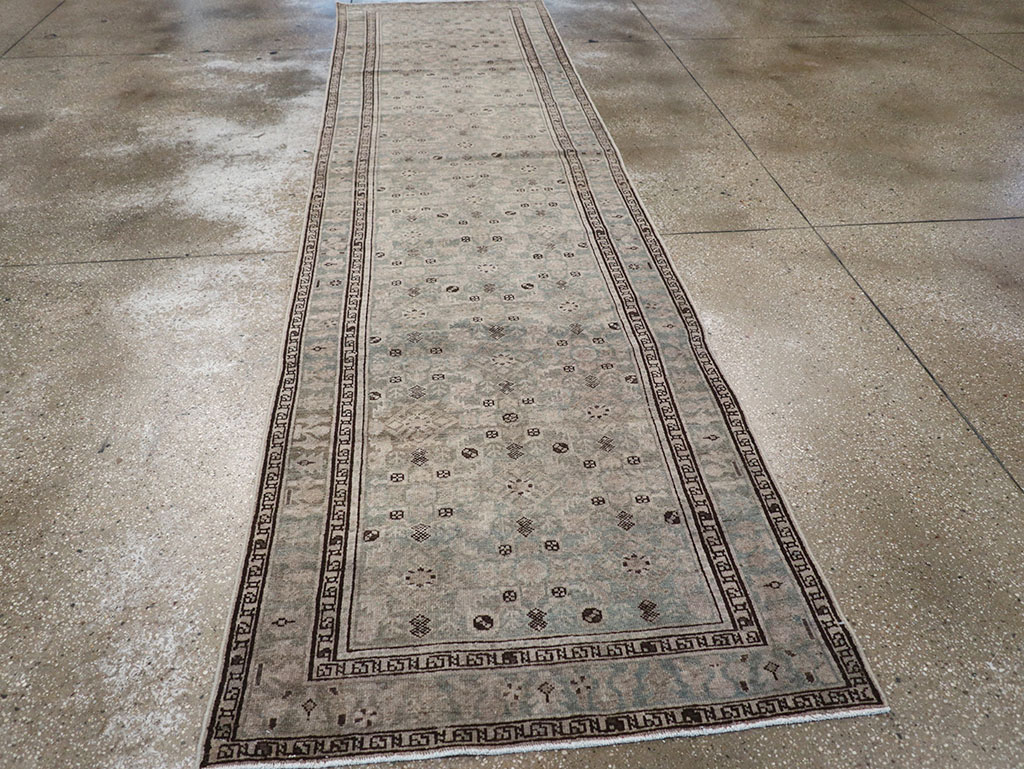 Antique Persian Malayer Runner, No.32908 - Staging
