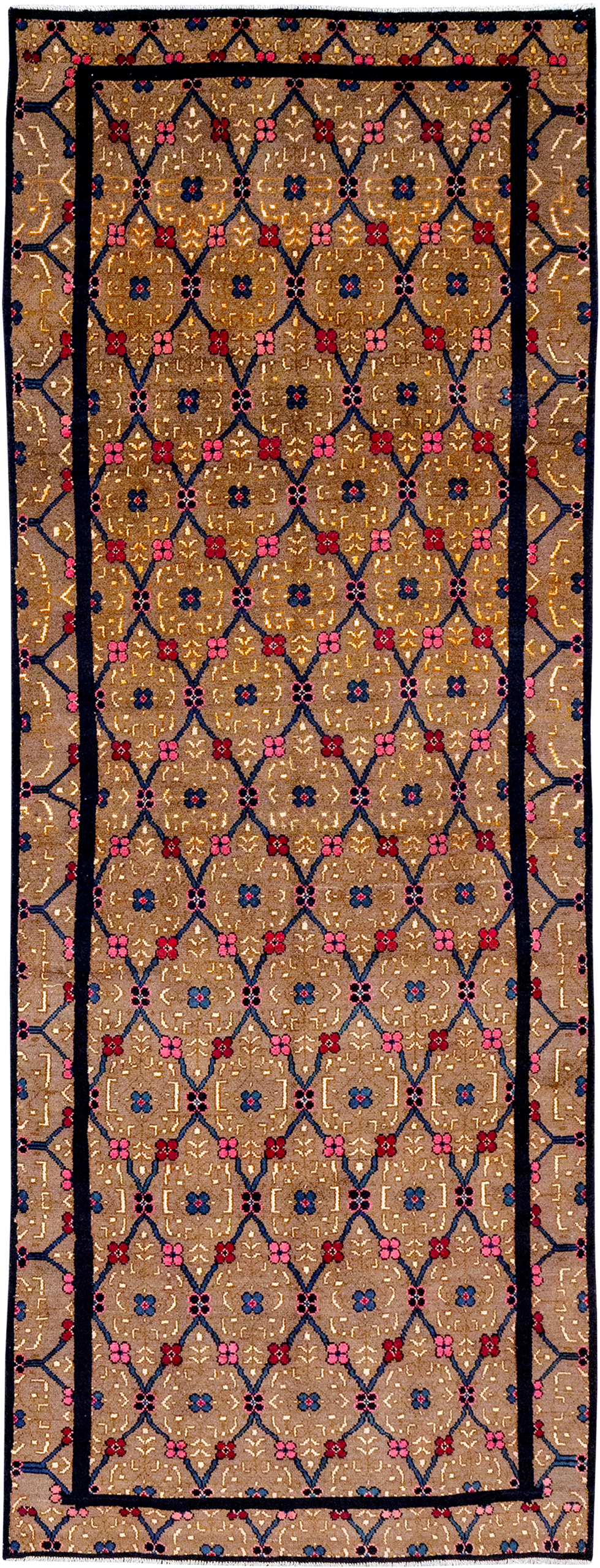Vintage Persian Serab Gallery Rug, No.32909 - Staging