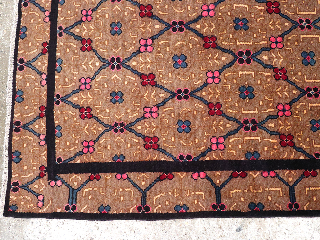 Vintage Persian Serab Gallery Rug, No.32909 - Staging
