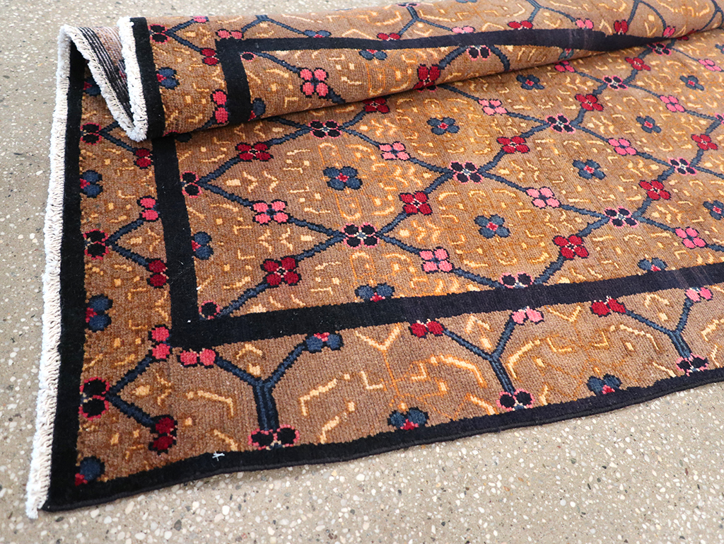 Vintage Persian Serab Gallery Rug, No.32909 - Staging