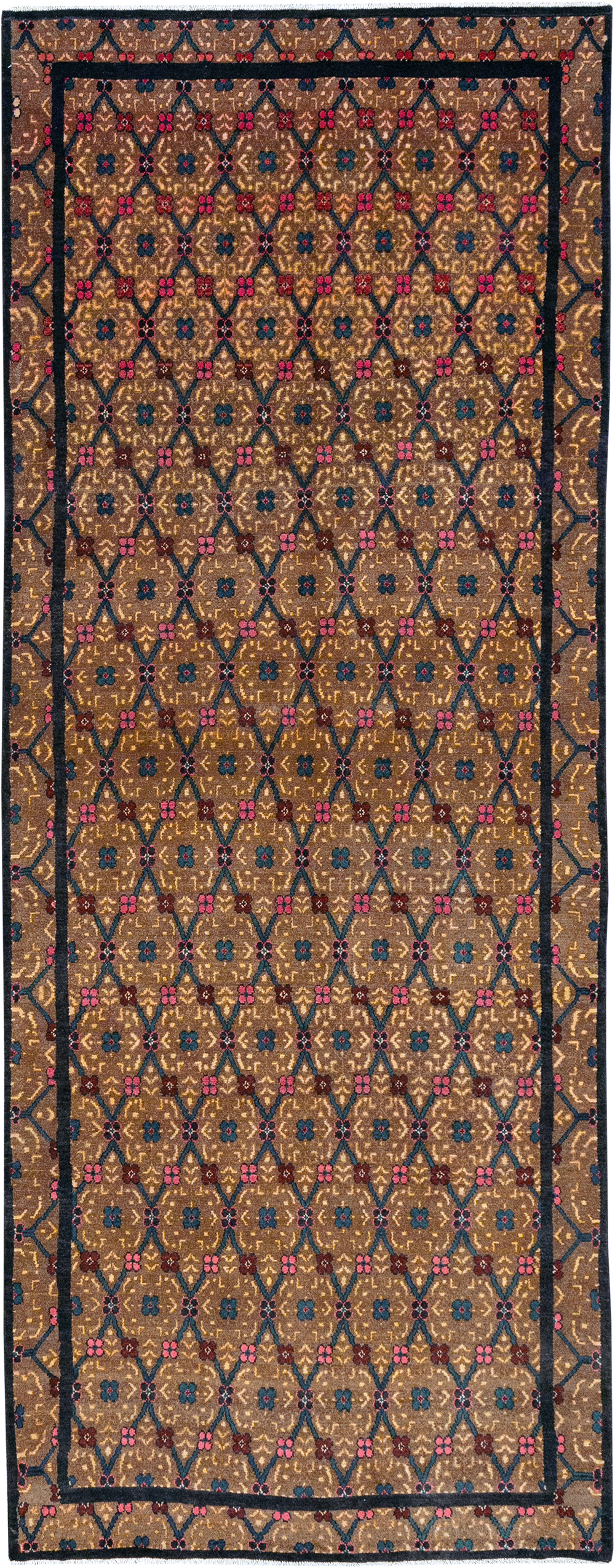 Vintage Persian Serab Runner, No.32910 - Staging
