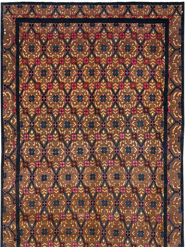 Vintage Persian Serab Runner, No.32910 - Staging