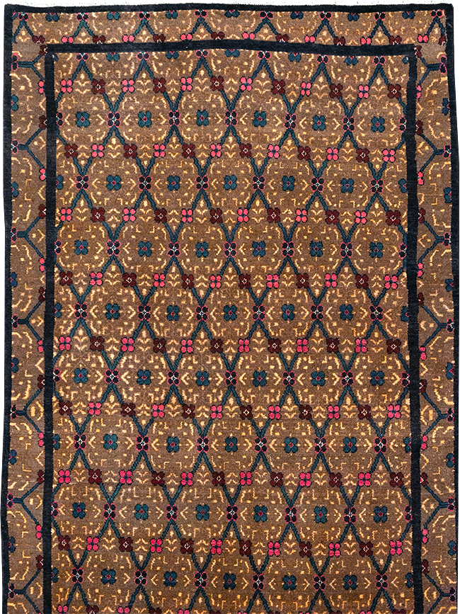 Vintage Persian Serab Runner, No.32910 - Staging
