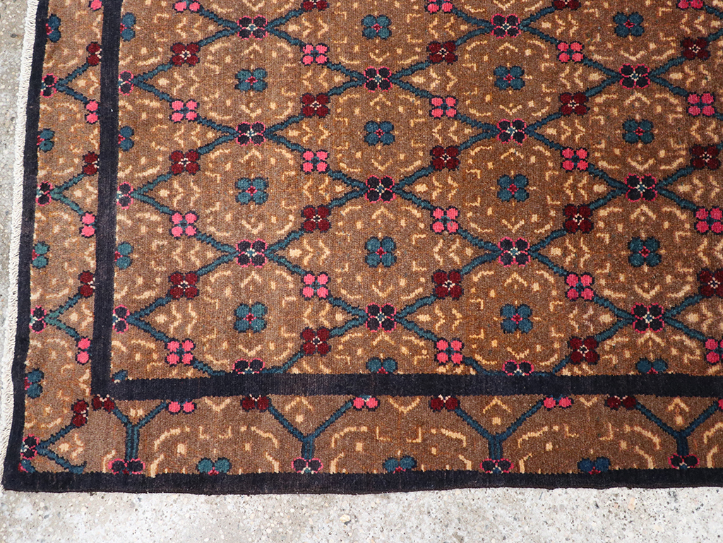 Vintage Persian Serab Runner, No.32910 - Staging