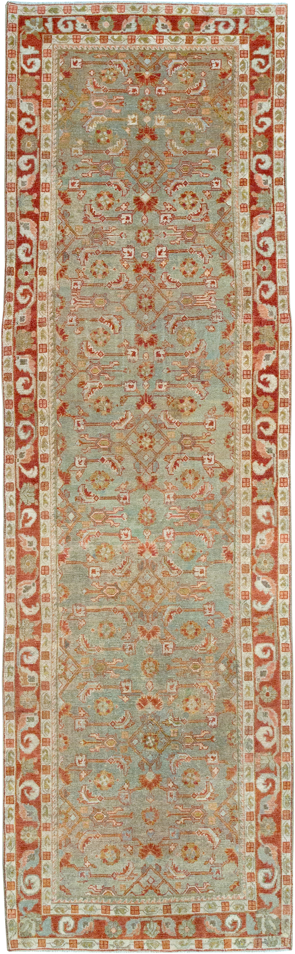 Vintage Persian Malayer Runner, No.32911 - Staging