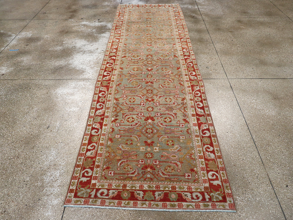 Vintage Persian Malayer Runner, No.32911 - Staging