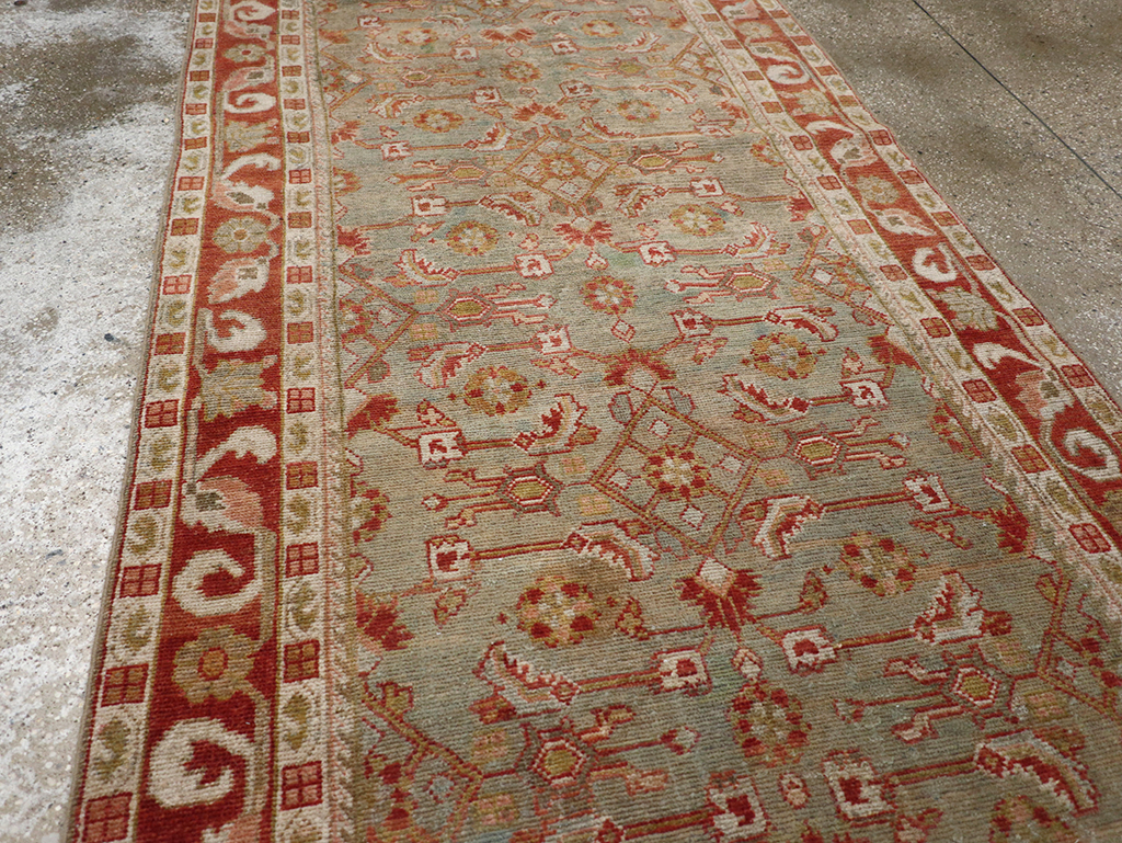 Vintage Persian Malayer Runner, No.32911 - Staging