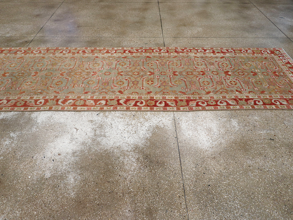 Vintage Persian Malayer Runner, No.32911 - Staging