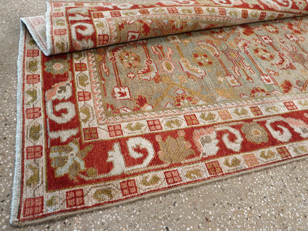 Vintage Persian Malayer Runner, No.32911 - Staging