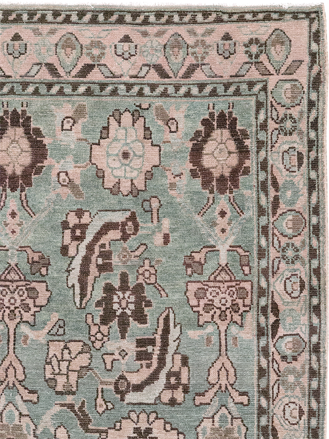 Vintage Persian Malayer Gallery Rug, No.32913 - Staging