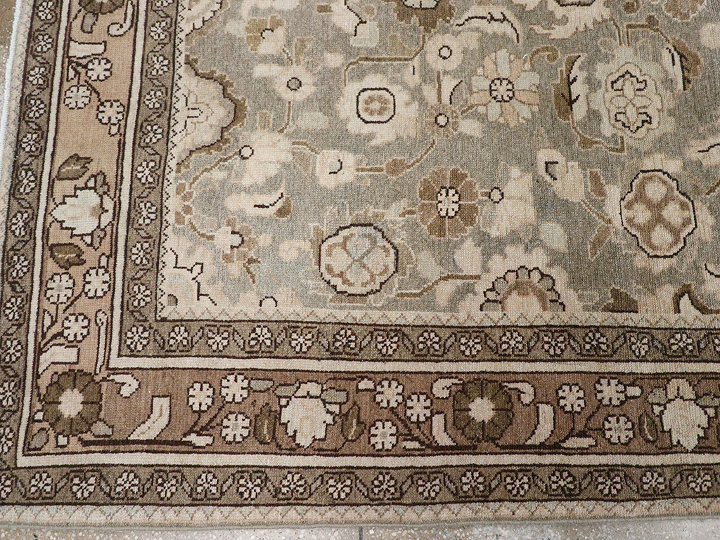 Vintage Persian Malayer Accent Rug, No.32914 - Staging