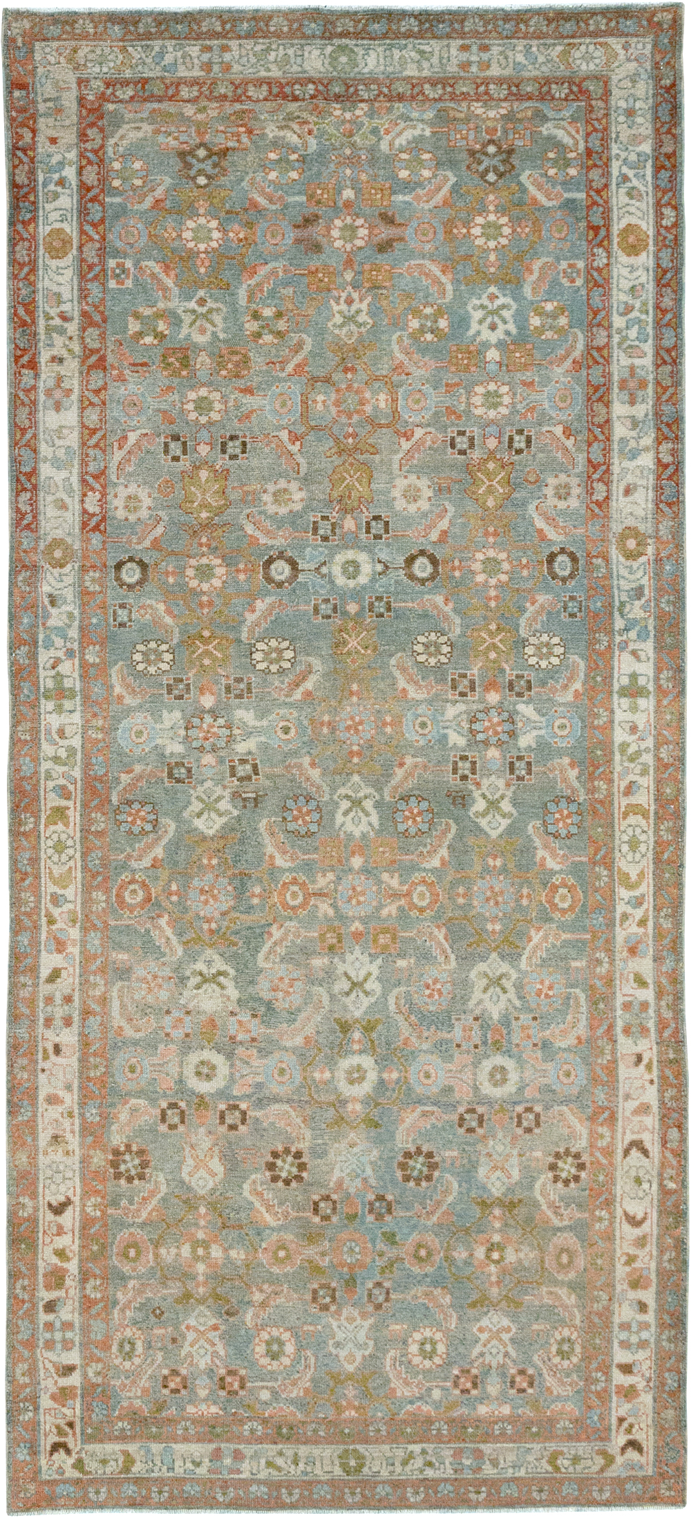 Vintage Persian Malayer Rug, No.32915 - Staging