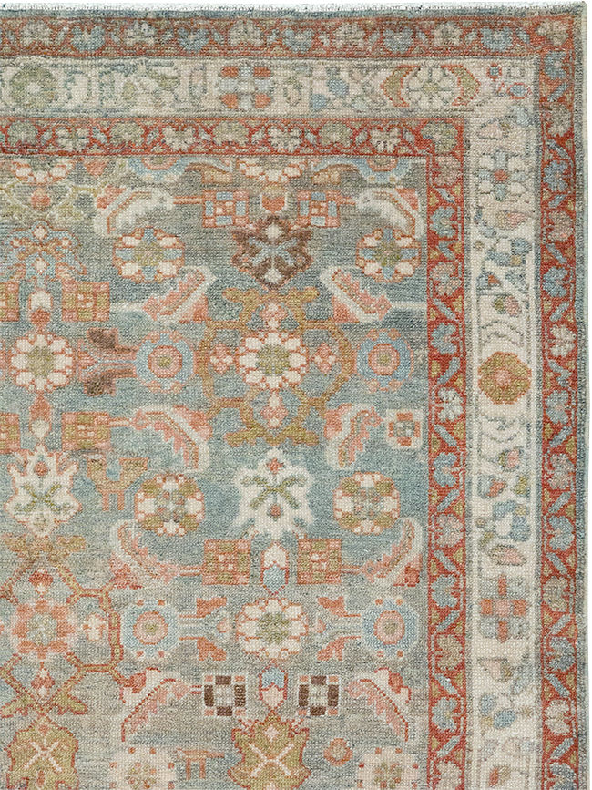 Vintage Persian Malayer Rug, No.32915 - Staging