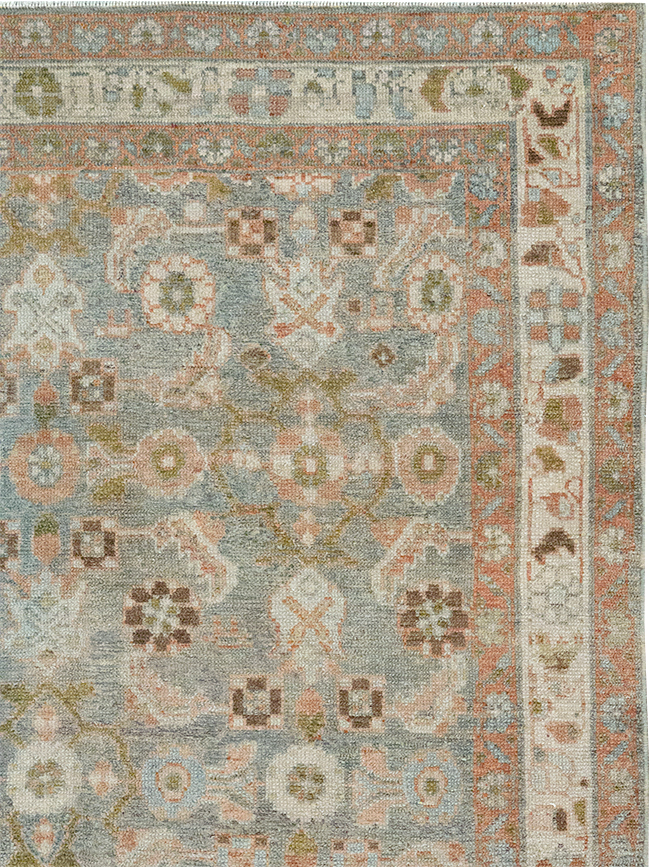 Vintage Persian Malayer Rug, No.32915 - Staging